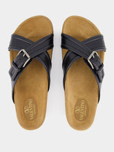 Valentino Garavani Fussfriend Leather Slides