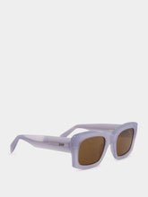 Retrosuperfuture Light Blue Komori Oversized Sunglasses