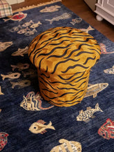 Doing Goods Maya Tiger Embroidered Stool