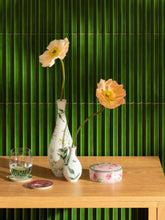 Ginori 1735 Florenza Acanto Green Porcelain Single Flower Vase