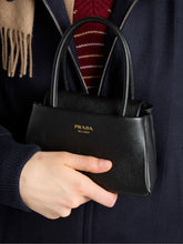 Prada Black Passage Mini Saffiano Leather Handbag
