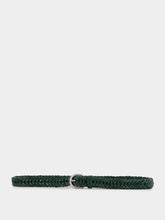 Dragon Diffusion Handwoven Forest Green Belt
