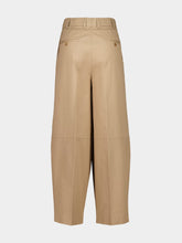 Altuzarra Sepia Dash Cropped Barrel-Leg Pants