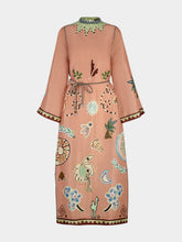 Alémais Laurence Print Midi Dress