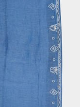 Alémais Blue Yasmeen Embellished Midi Dress