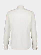 Boglioli White Cotton Overshirt with Pockets