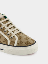 Gucci Beige GG Gucci Tennis 1977 Trainer