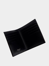 Saint Laurent Black Cassandre Matte Leather Wallet