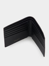Saint Laurent Cassandre East/West Grained Leather Wallet