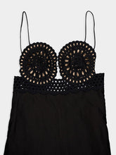 Stella McCartney Black Broderie Anglaise Jumpsuit