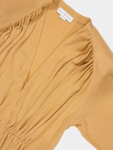 Stella McCartney Peach Crepe Jersey Long-Sleeve Jumpsuit