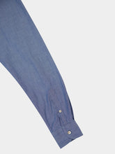 Boglioli Blue Slub Cotton Shirt