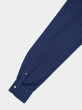 Boglioli Blue Cotton Button-Up Shirt