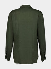 Boglioli Olive Linen Shirt