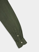 Boglioli Olive Linen Shirt