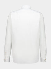 Boglioli White Cotton Long-Sleeve Shirt