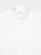 Boglioli White Cotton Long-Sleeve Shirt