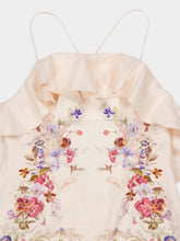 Zimmermann Patience Vanilla Floral Frill Dress