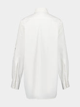 Stella McCartney White Floral Printed Cotton Shirt