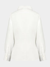 Stella McCartney Pure White Cotton Poplin Shirt