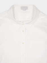 Stella McCartney Pure White Cotton Poplin Shirt