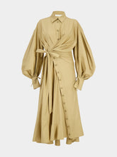 Zimmermann Rebellion Olive Cotton Midi Dress