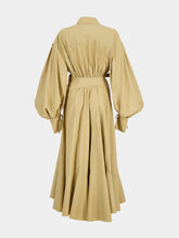 Zimmermann Rebellion Olive Cotton Midi Dress