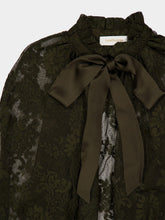 Zimmermann Olive Green Memento Lace Cape