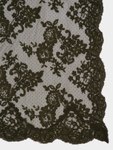 Zimmermann Olive Green Memento Lace Cape