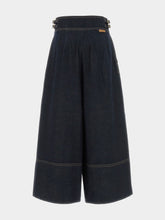 Zimmermann Night Sky Rebllion High-Waisted Denim Trousers