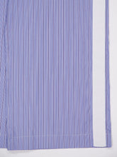 Stella McCartney Light Blue Wide-Leg Mixed Stripe Trousers