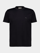 Dior T-SHIRT REGULAR FIT S/S C-NECK W/ LOGO EMB COTTON