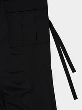 Stella McCartney Black Wool Cargo Trousers