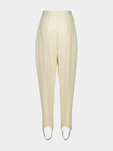 Stella McCartney Ivory Tapered Stirrup Trousers