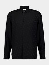 Saint Laurent Dotted Silk Shirt