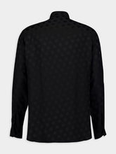 Saint Laurent Dotted Silk Shirt