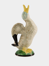 Bordallo Pinheiro Earthenware Duck Jug