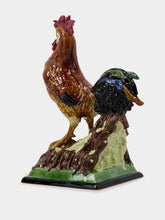 Bordallo Pinheiro Rooster Ceramic Figure