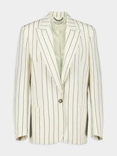 Stella McCartney Striped Single-Breasted Blazer