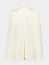 Stella McCartney Cream Cape-Sleeve Wool Blazer
