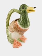 Bordallo Pinheiro Duck Faience Pitcher
