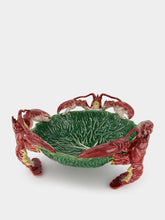 Bordallo Pinheiro Cabbage with Lobsters Centrepiece