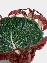 Bordallo Pinheiro Cabbage with Lobsters Centrepiece