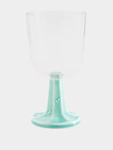 Bordallo Pinheiro Blue Patio Goblet