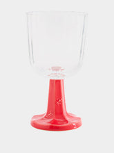 Bordallo Pinheiro Red Patio Goblet