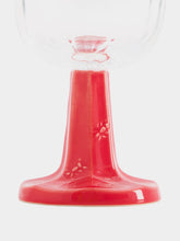 Bordallo Pinheiro Red Patio Goblet