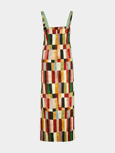 Alémais Marjorelle Print Slip Midi Dress