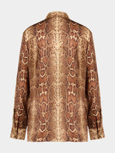 Zimmermann Toffee Snake Hypnotic Shirt