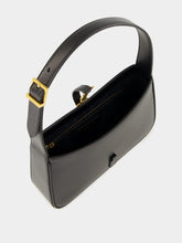 Saint Laurent Le 5 à 7 Hobo Bag in Black Smooth Leather