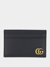 Gucci Black GG Marmont Slim Leather Card Case